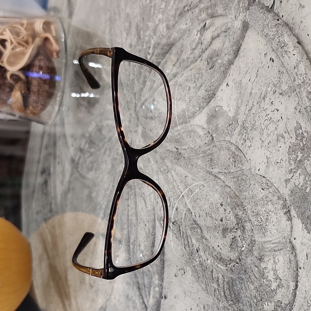 DOLCE & GABBANA WOMEN'S tortoise LOGO Wayfarrer PERSCRIPTION GLASSES FRAMES